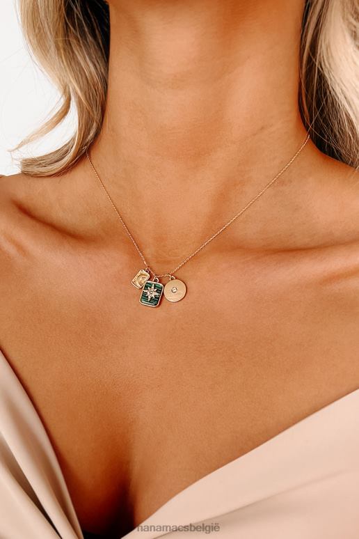 goud stijl reeks charme ketting NanaMacs HPTT4073
