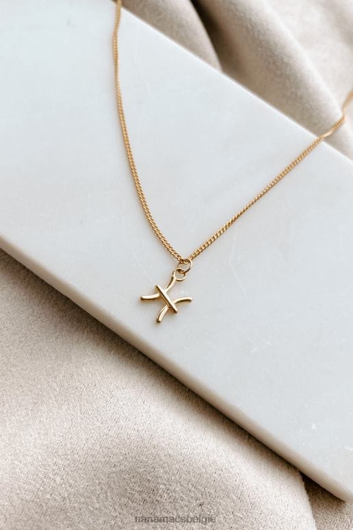 goud vissen charme ketting NanaMacs HPTT4164