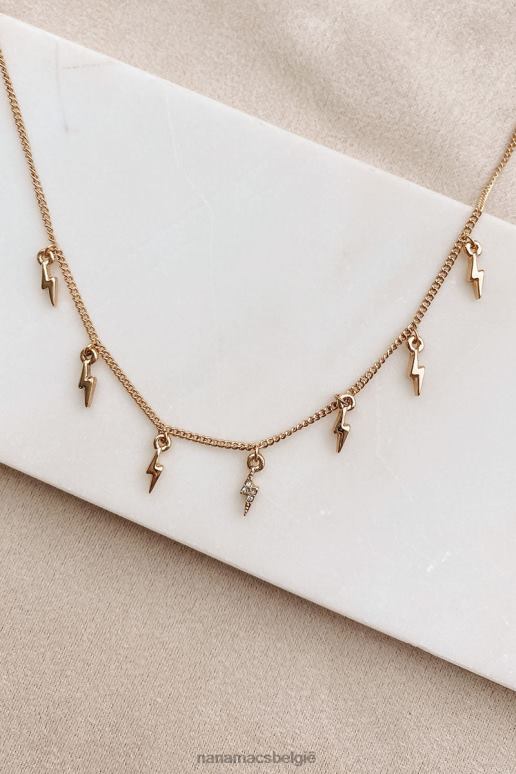 goud vonken controverse charme ketting NanaMacs HPTT4131