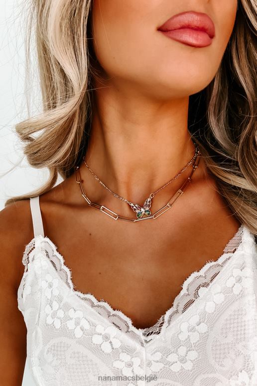 multi flirt alert gelaagde ketting NanaMacs HPTT4198