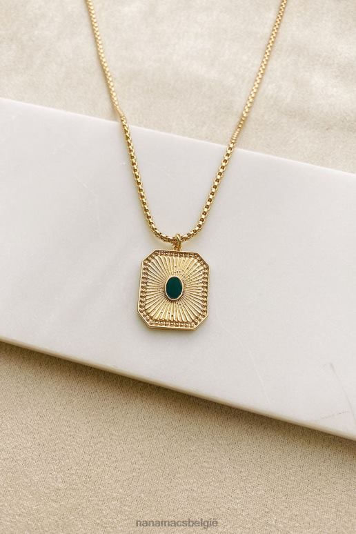 onyx op zoek mooie babe gelaagde hanger ketting NanaMacs HPTT4103