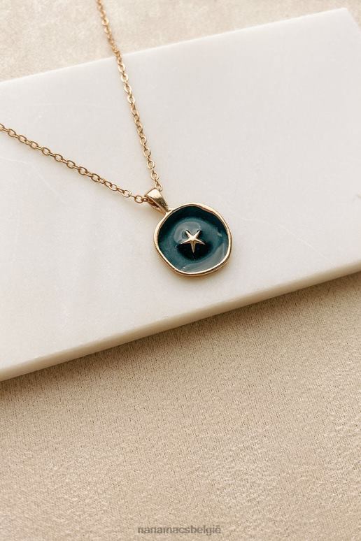 zwart goud reis van acceptatie star charm ketting NanaMacs HPTT4119