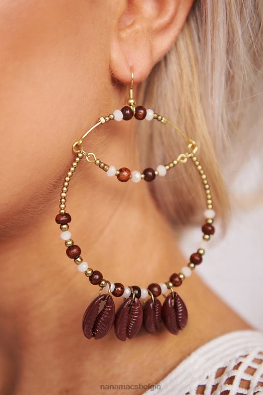 antiek goud hoepel oorbellen laat bericht NanaMacs HPTT4361