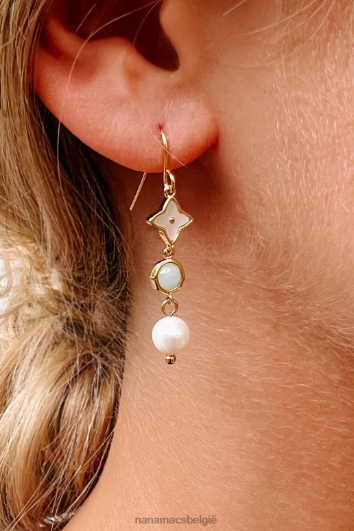 goud die bungelende oorbel van dat meisje NanaMacs HPTT4311