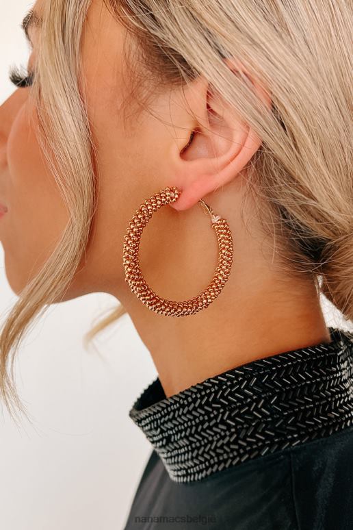 goud krachtige bondgenoten kralen oorringen NanaMacs HPTT4242