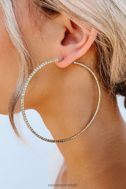 zilver grote competities grote strass oorringen NanaMacs HPTT4280