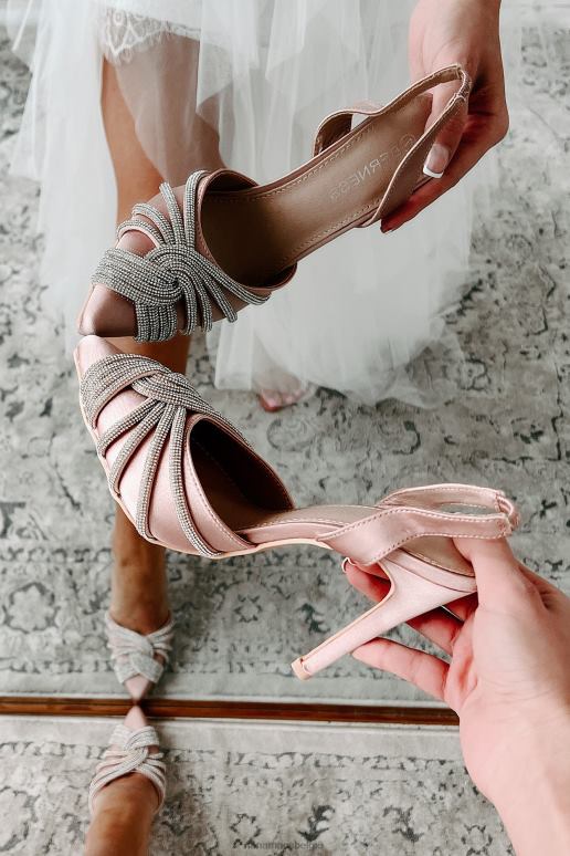 beige my main focus satijnen slingback hakken met strass details NanaMacs HPTT3933