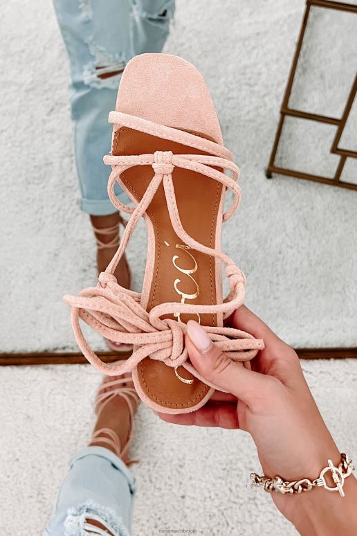 blozen zonder twijfel veterhakken van imitatiesuède NanaMacs HPTT3980