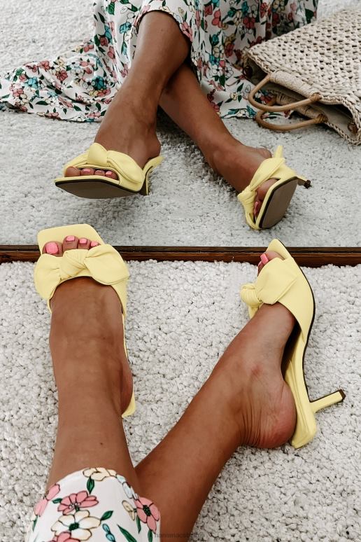 geel mooi in praag geknoopte hakken NanaMacs HPTT3944