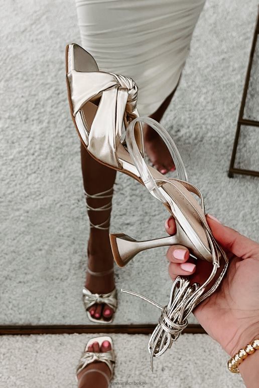 goud forever glamourous geknoopte metallic wikkelhakken NanaMacs HPTT3935