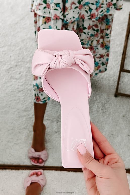 roze mooi in praag geknoopte hakken NanaMacs HPTT3941