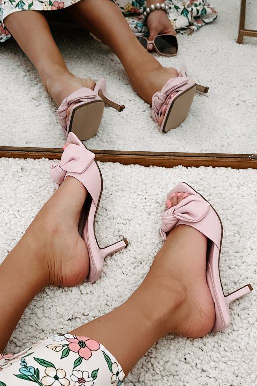 roze mooi in praag geknoopte hakken NanaMacs HPTT3941