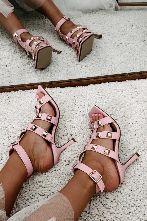 roze woeste mededinger bezaaid gladiatorenhakken NanaMacs HPTT3943