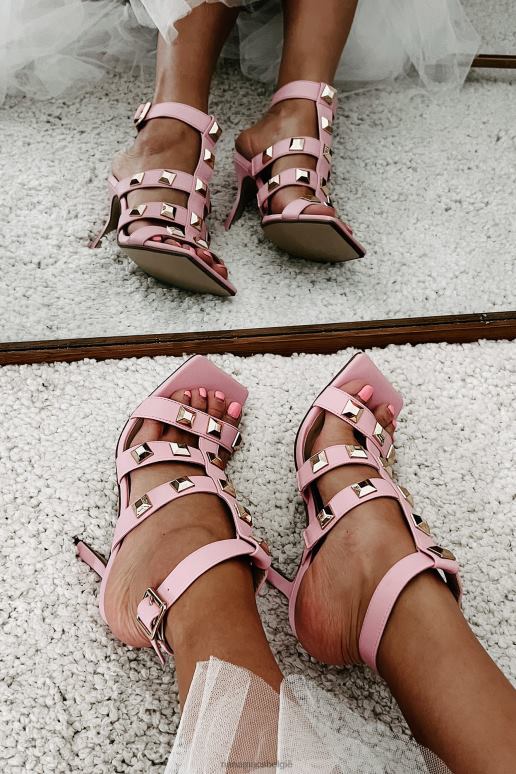 roze woeste mededinger bezaaid gladiatorenhakken NanaMacs HPTT3943