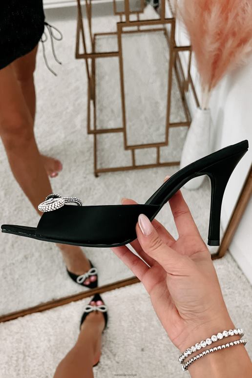 zwart satijn party moves billini open teen satijnen hakken NanaMacs HPTT3946