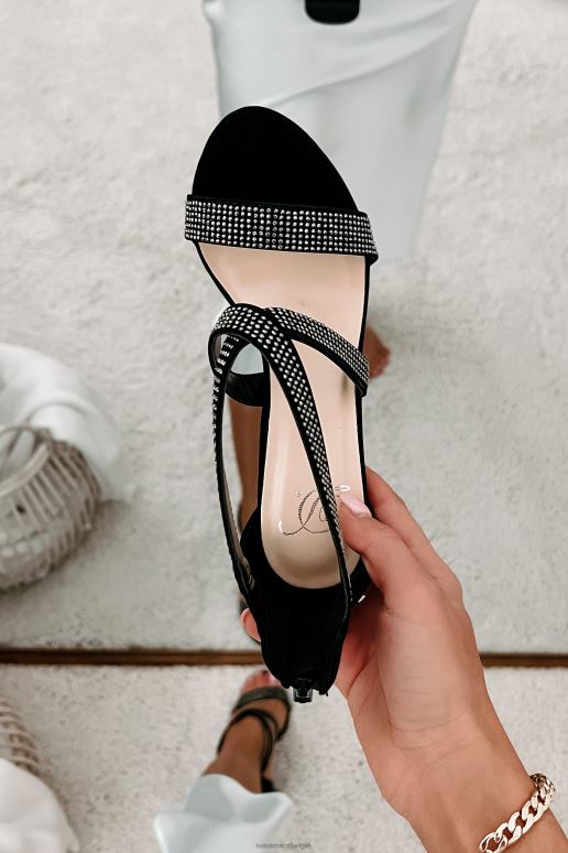 zwart toekomstige ster strass hakken NanaMacs HPTT3962