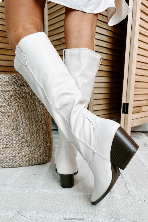 beige ashby kniehoge westernlaarzen NanaMacs HPTT3870