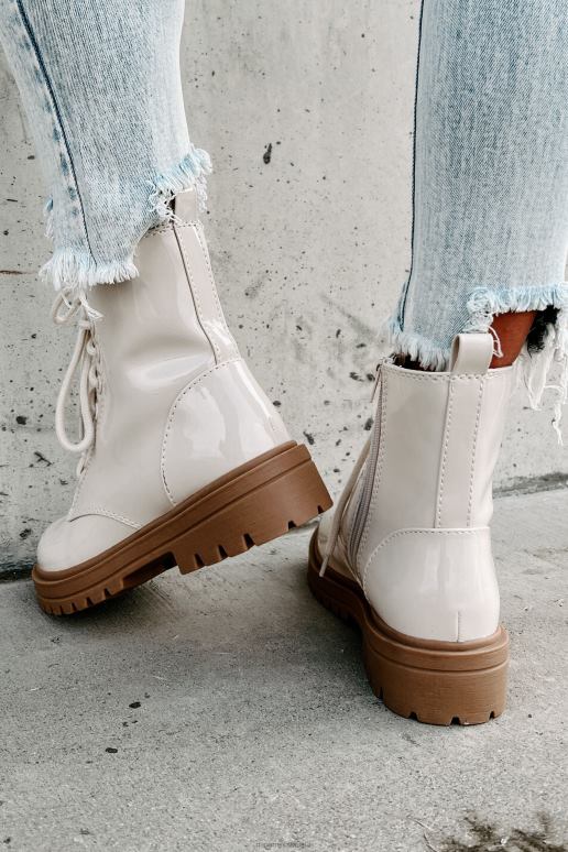 bot slick moves lakleren gevechtslaarzen NanaMacs HPTT3861