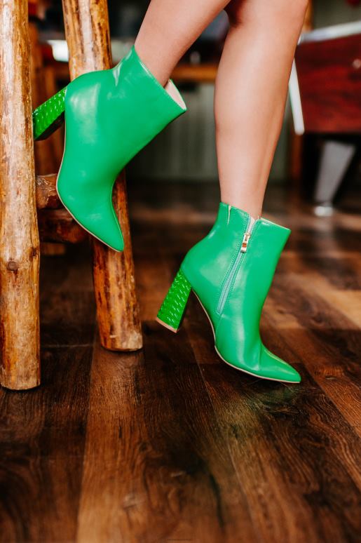 groente kus me, ik ben stijlvolle laarsjes met chevronhak NanaMacs HPTT3891