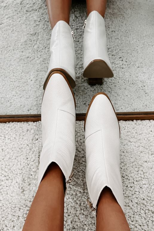 ivoor vira billini laarsjes met schaalstructuur NanaMacs HPTT3892