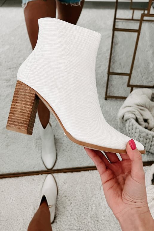 ivoor vira billini laarsjes met schaalstructuur NanaMacs HPTT3892