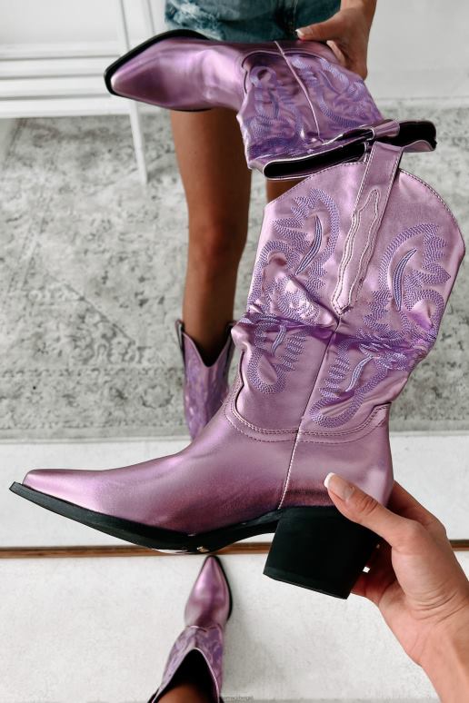 lichtpaars danilo metalen cowboylaarzen NanaMacs HPTT3851