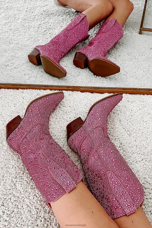 roze strass spurs bling strass cowboylaarzen NanaMacs HPTT3855