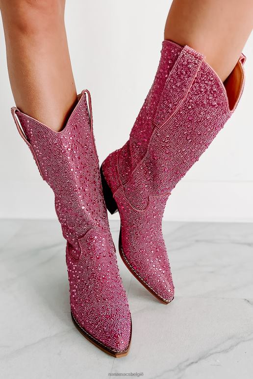 roze strass spurs bling strass cowboylaarzen NanaMacs HPTT3855