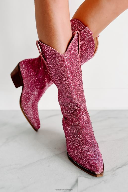 roze strass spurs bling strass cowboylaarzen NanaMacs HPTT3855