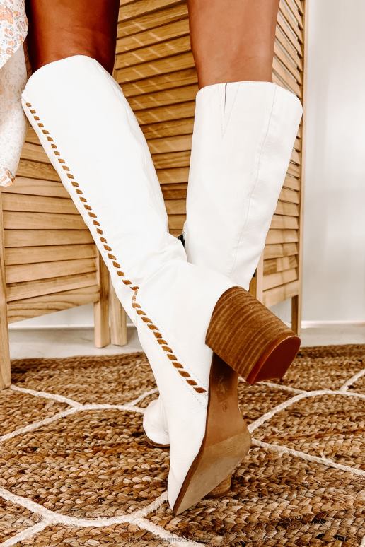 wit madeline westernlaars met spitse neus NanaMacs HPTT3860