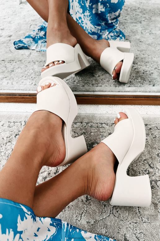 bot platform sandalen met kust charme NanaMacs HPTT3928