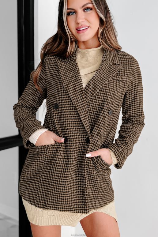 bruin pinky promises pied-de-poule blazer NanaMacs HPTT3630