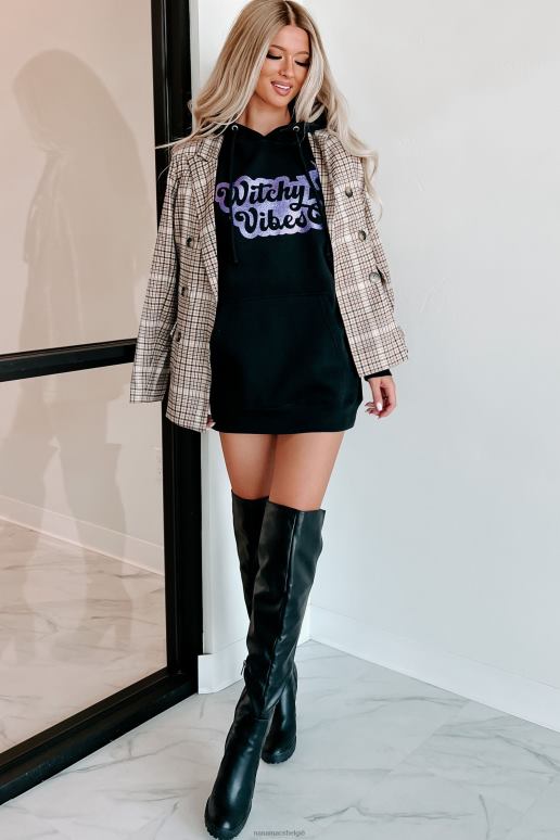 bruine plaid chique statement geruite blazer NanaMacs HPTT3636