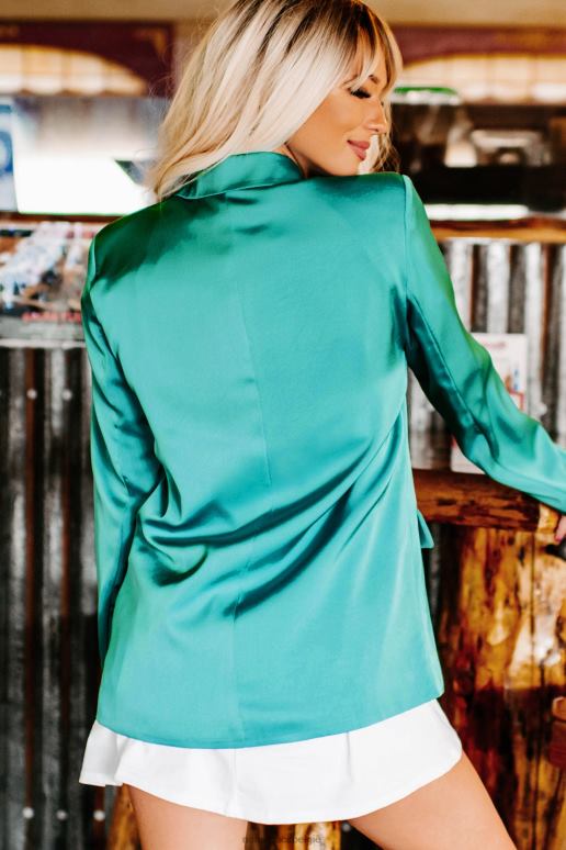 groente zie het gebeuren satijnen blazer NanaMacs HPTT3627