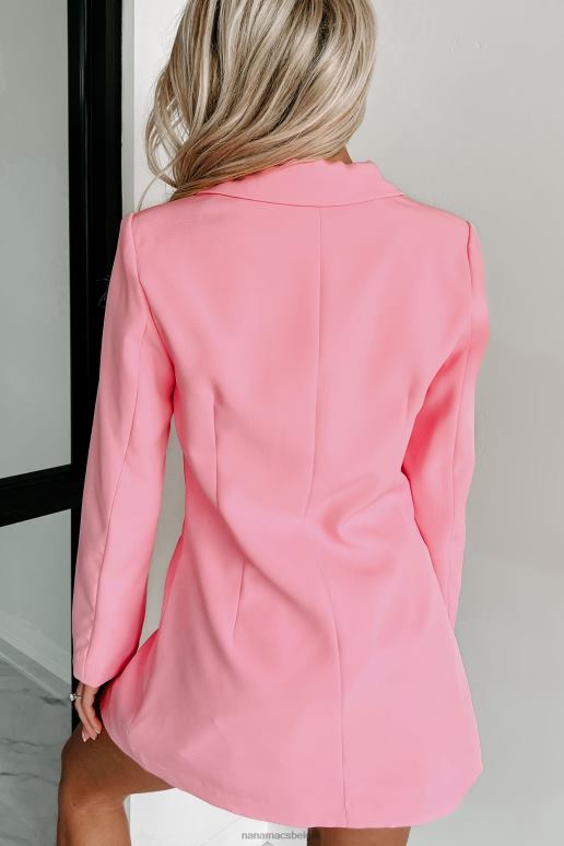 roze only you blazer met dubbele knoop NanaMacs HPTT3612