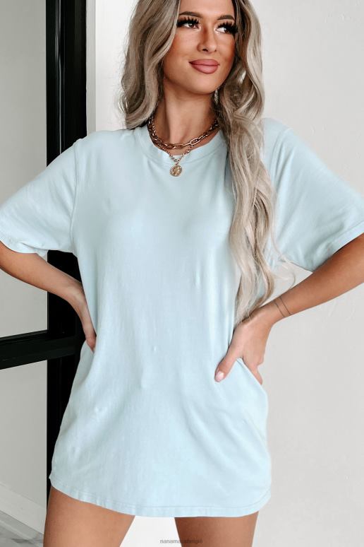 blauw T-shirt met korte mouwen NanaMacs HPTT621