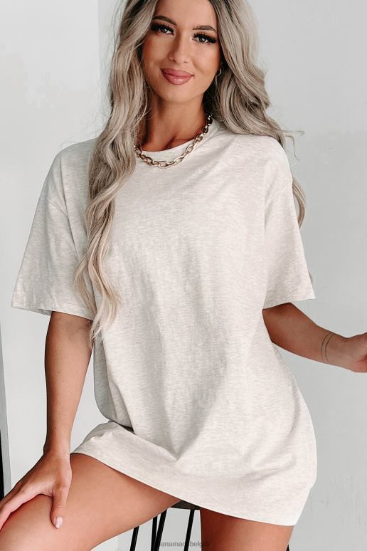 heide havermout T-shirt met korte mouwen NanaMacs HPTT625