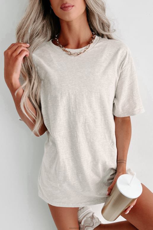 heide havermout T-shirt met korte mouwen NanaMacs HPTT625