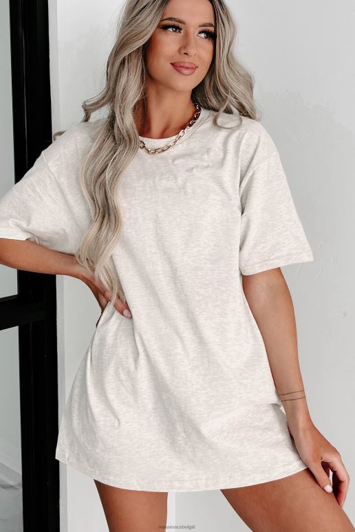 heide havermout T-shirt met korte mouwen NanaMacs HPTT625