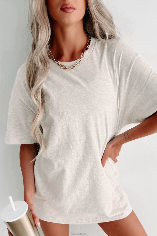 heide havermout T-shirt met korte mouwen NanaMacs HPTT625