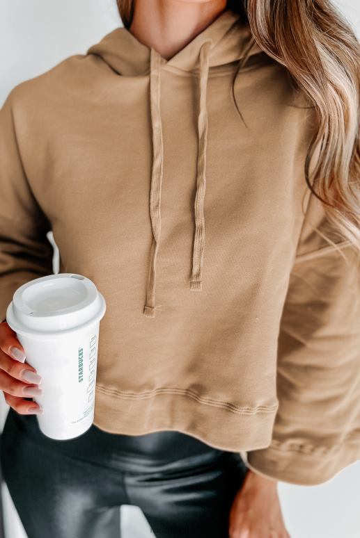 kameel relax meer capuchon met wijde mouwen NanaMacs HPTT1763