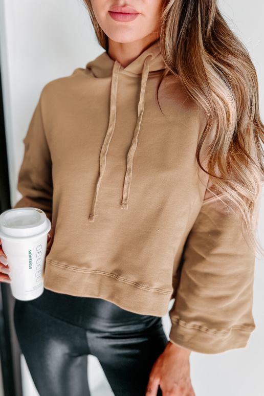 kameel relax meer capuchon met wijde mouwen NanaMacs HPTT1763