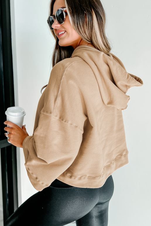 kameel relax meer capuchon met wijde mouwen NanaMacs HPTT1763