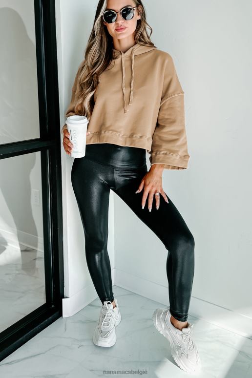 kameel relax meer capuchon met wijde mouwen NanaMacs HPTT1763