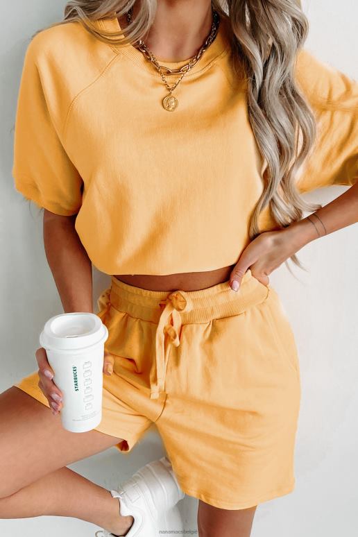 meloen top met korte mouwen NanaMacs HPTT698