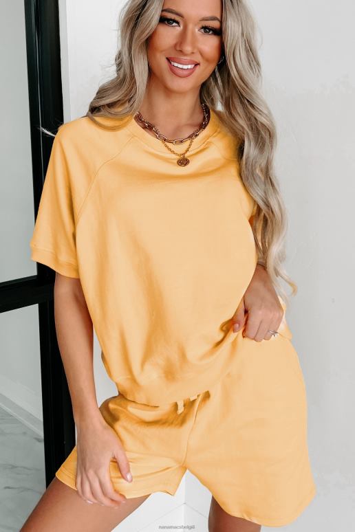 meloen top met korte mouwen NanaMacs HPTT698