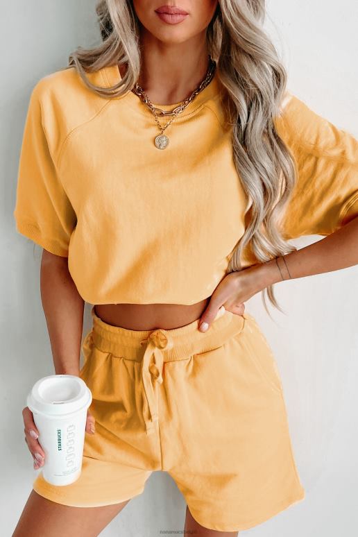 meloen top met korte mouwen NanaMacs HPTT698