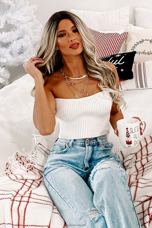 room testen van mijn geduld trui gebreide tube top NanaMacs HPTT1501