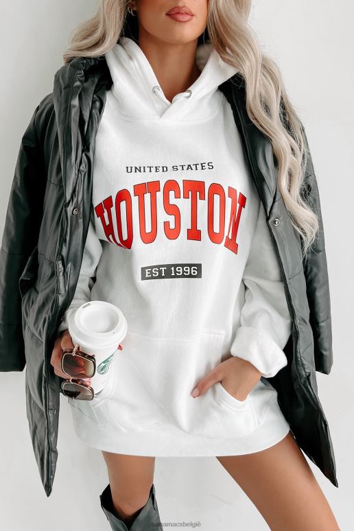 wit Houston graphic - meerdere shirtopties NanaMacs HPTT911