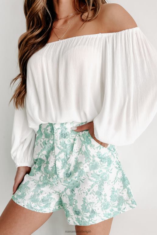 wit kust casual off-shoulder top NanaMacs HPTT917